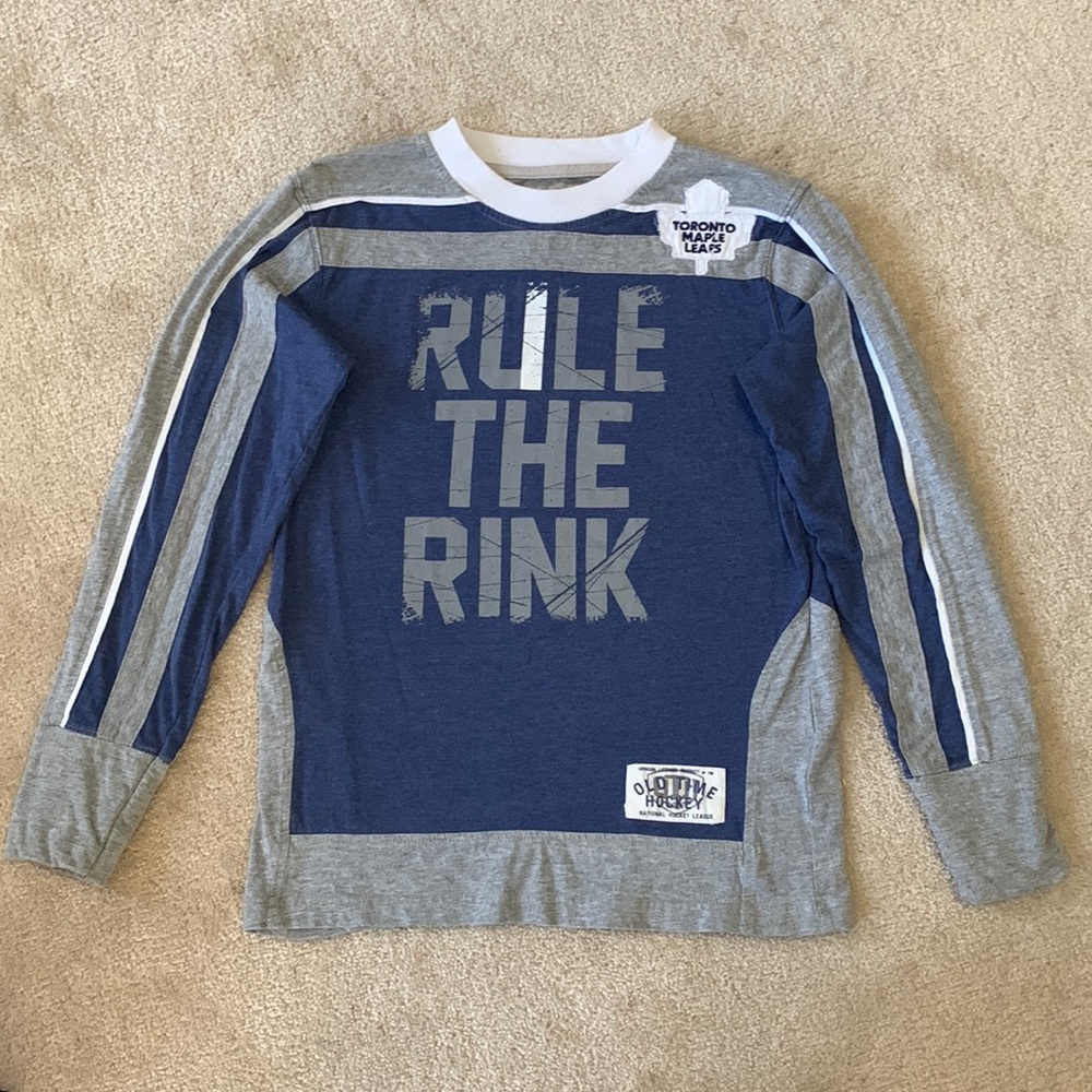 Maple Leafs boy shirt